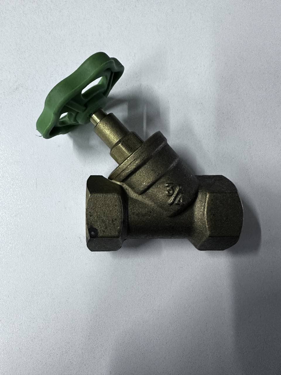 Вентиль 3/4 косой