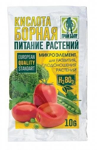 Кислота Борная Грин Бэлт 10гр