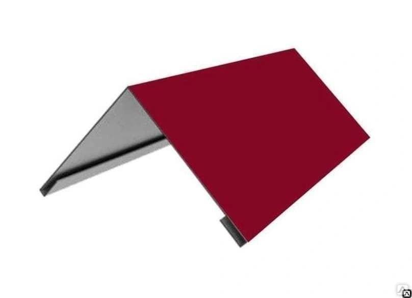 Конек 5*5х2м Вишня Ral-3005