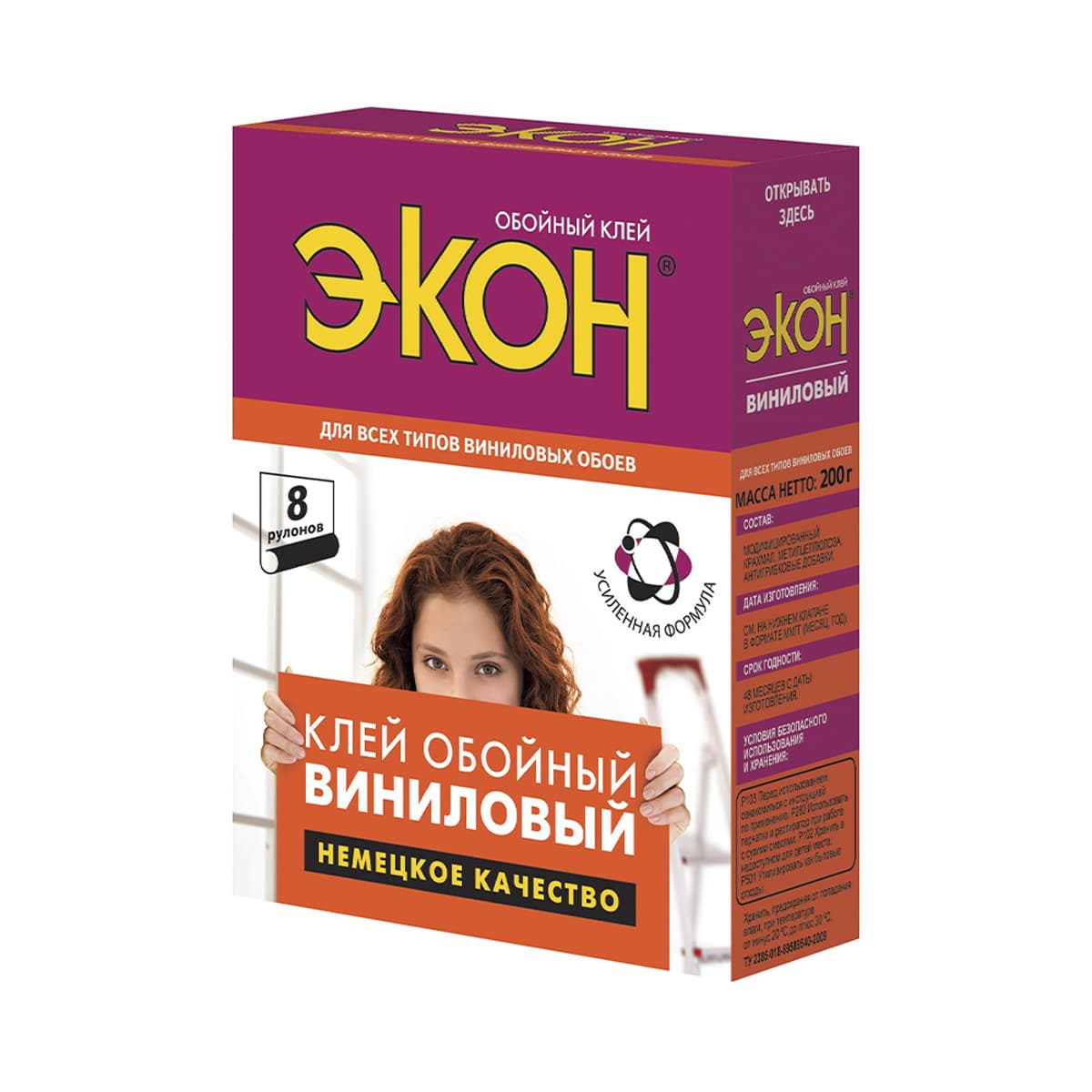 Клей обойный Экон Виниловый 200гр