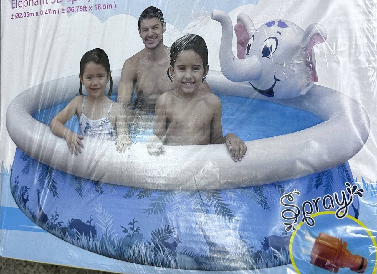 Бассейн надувной 205*47см Sunclub