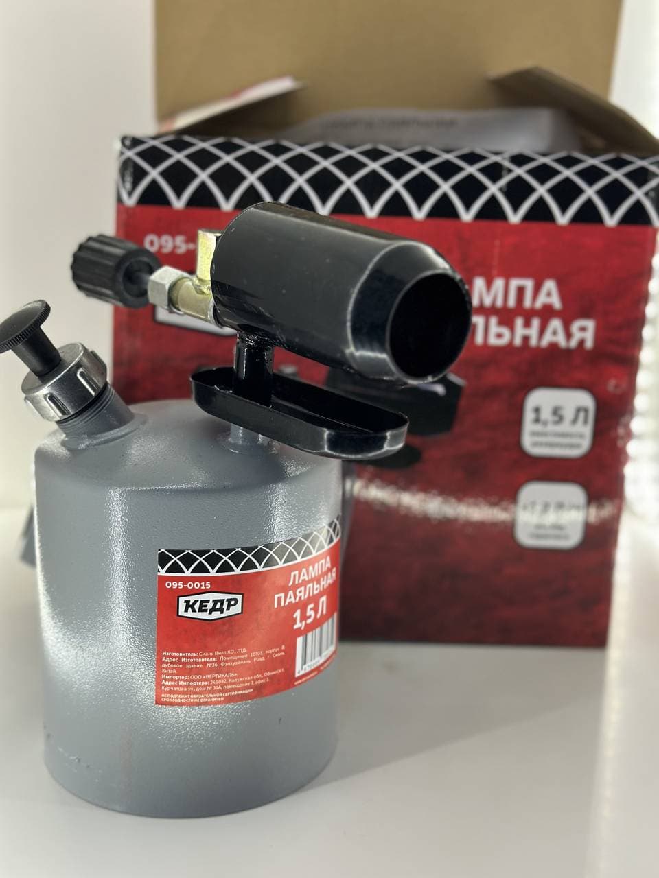 Паяльная лампа Кедр