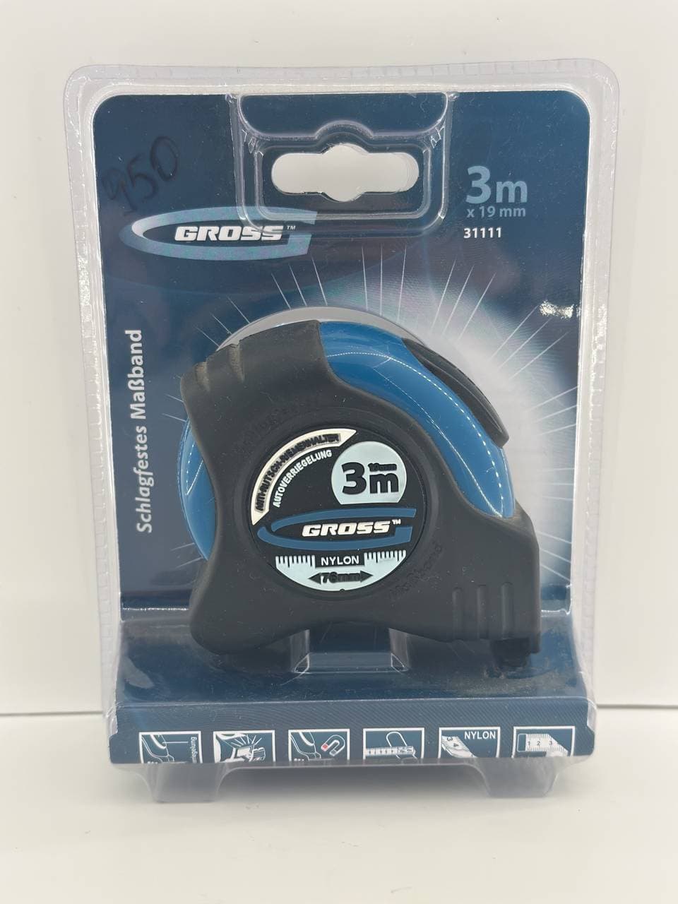 Рулетка GROSS 31111 3м