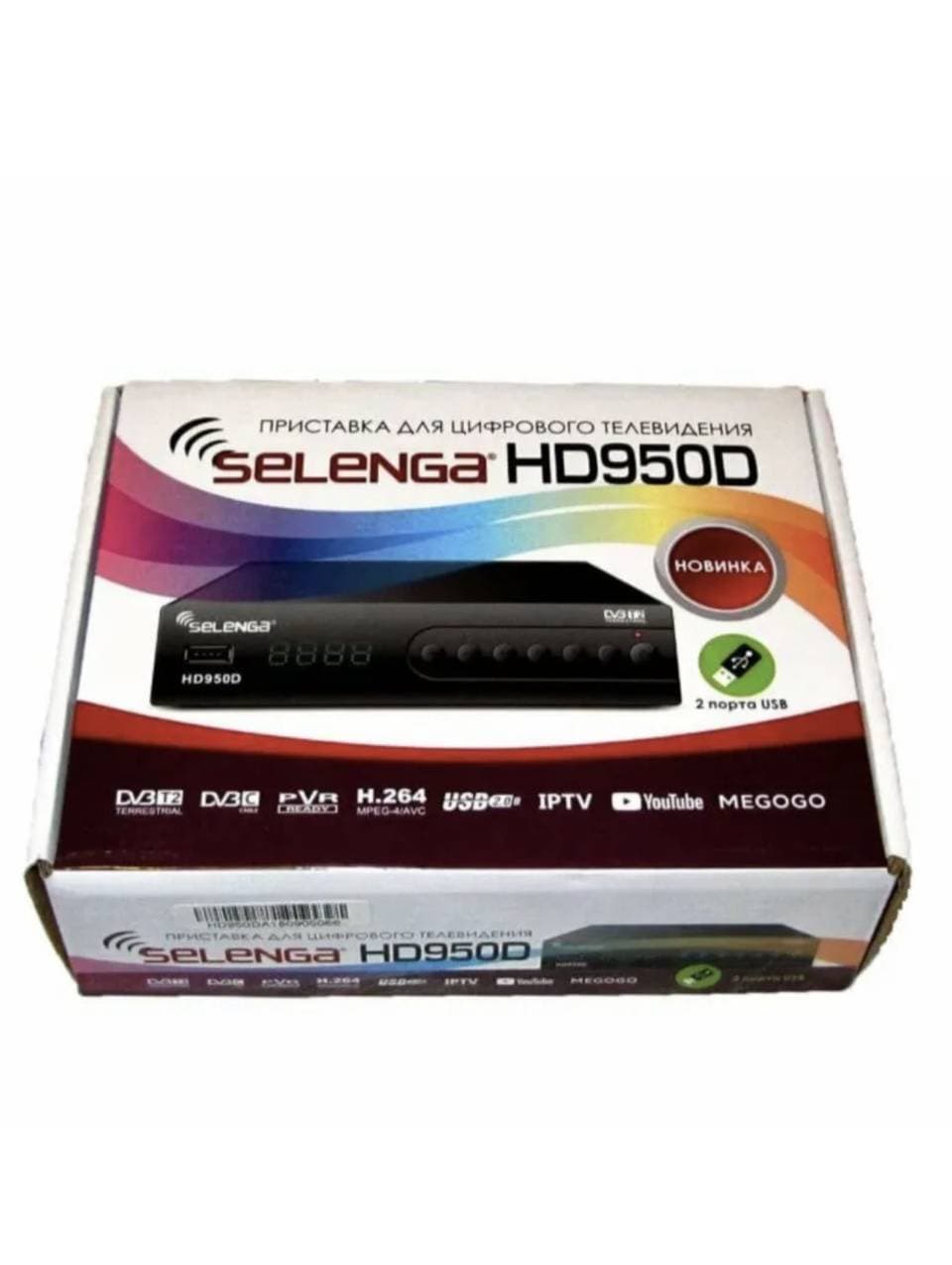 Приставка д/цифрового ТВ Selenga HD950D