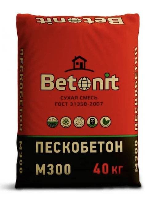 Сухая смесь Бетонит М-300 40кг