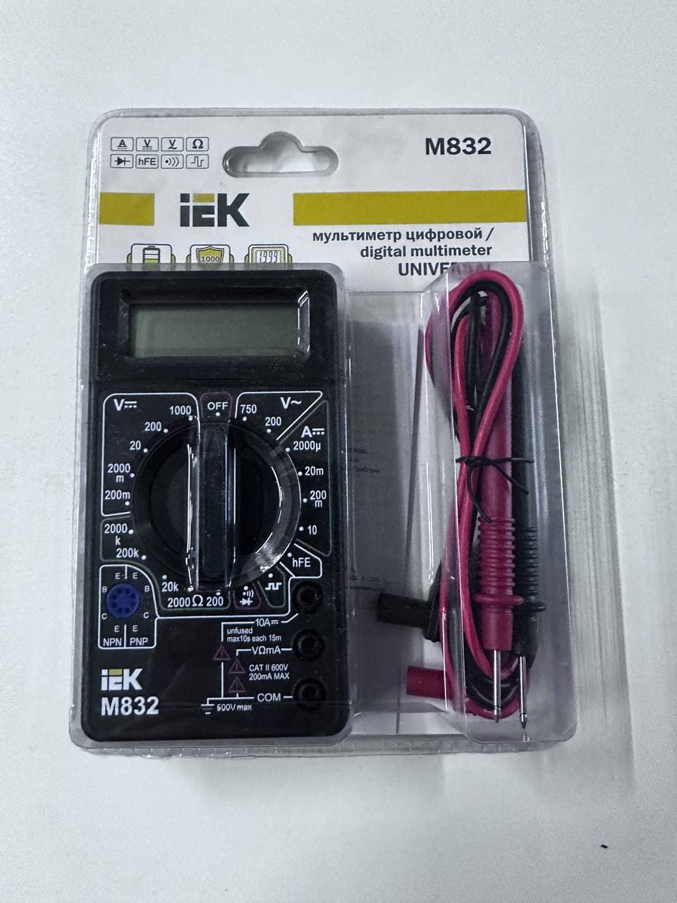 Мультиметр М832 ИЭК