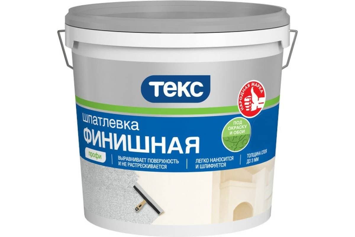 Шпатлевка Текс Финишная 8кг