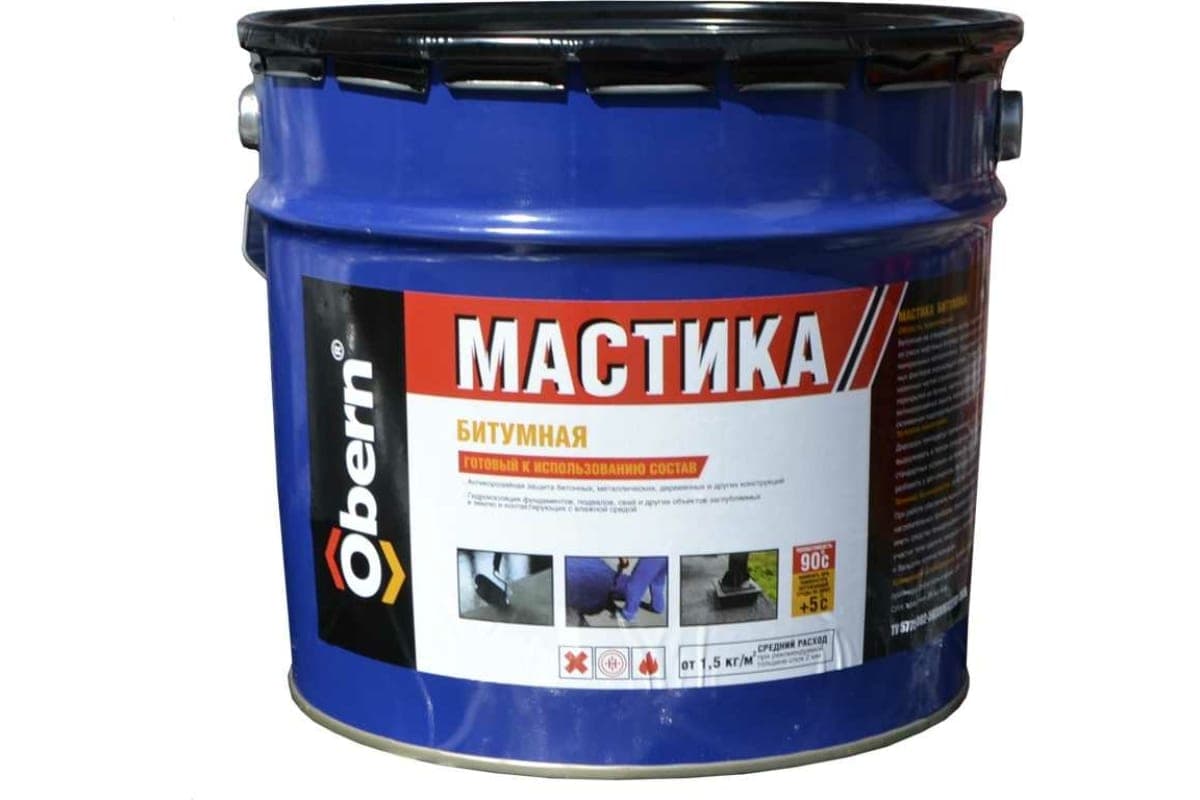 Мастика битумная Obern 4кг