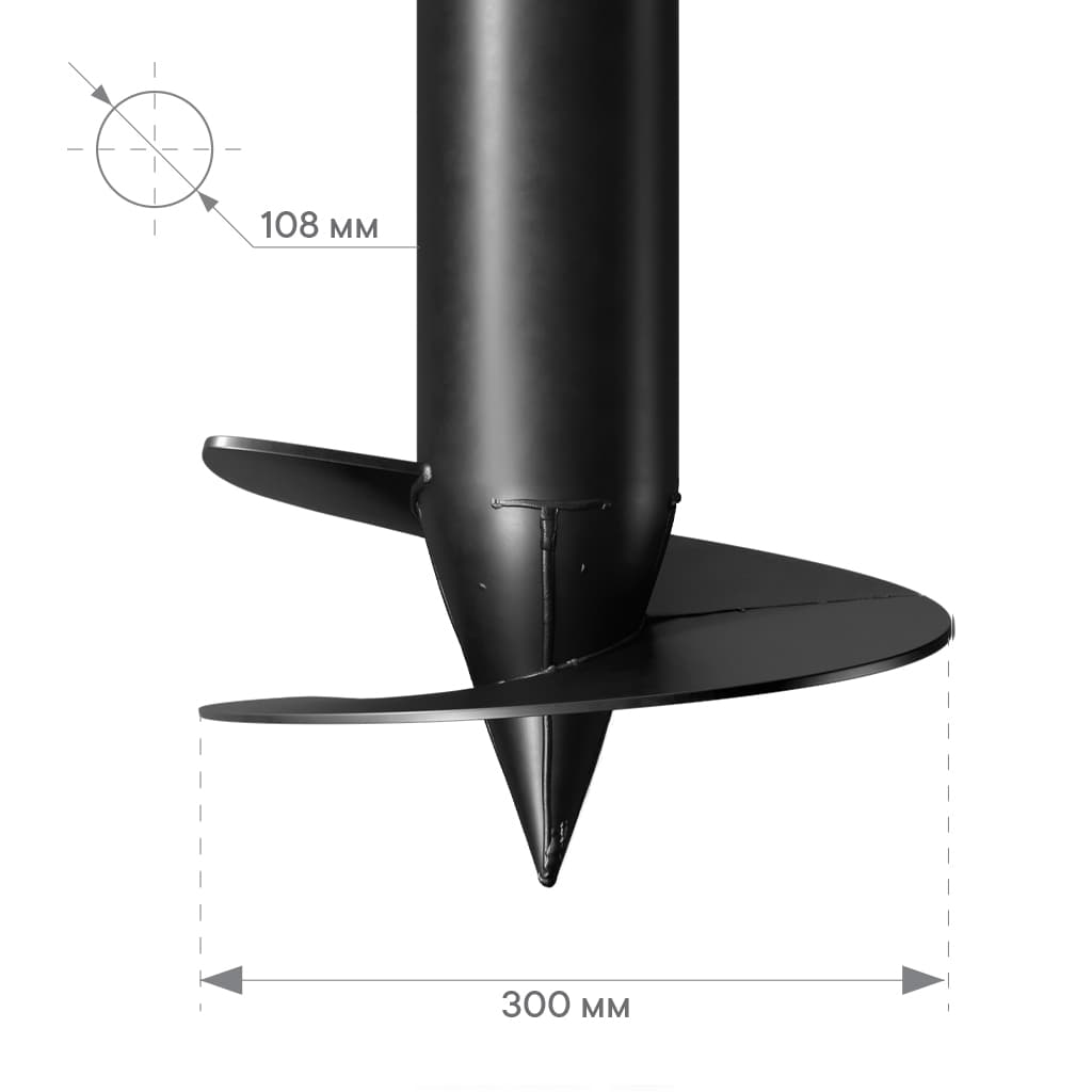 Свая 108 2,0м